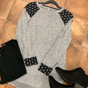 Soft Heather Gray Sweater